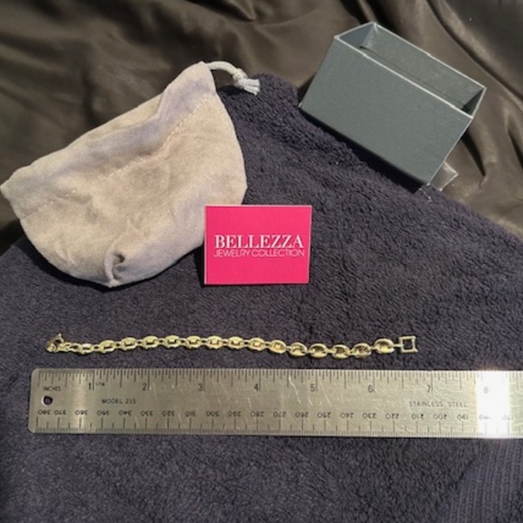 Bellezza Bronze Mariner link Bracelet, size Small-- NIB - Picture 9 of 15